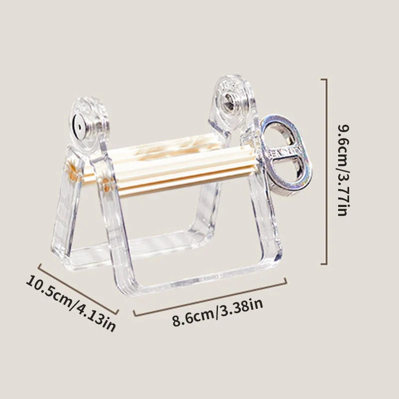 Manual Spinning Tube Squeezer – Toothpaste, Cream & Paint