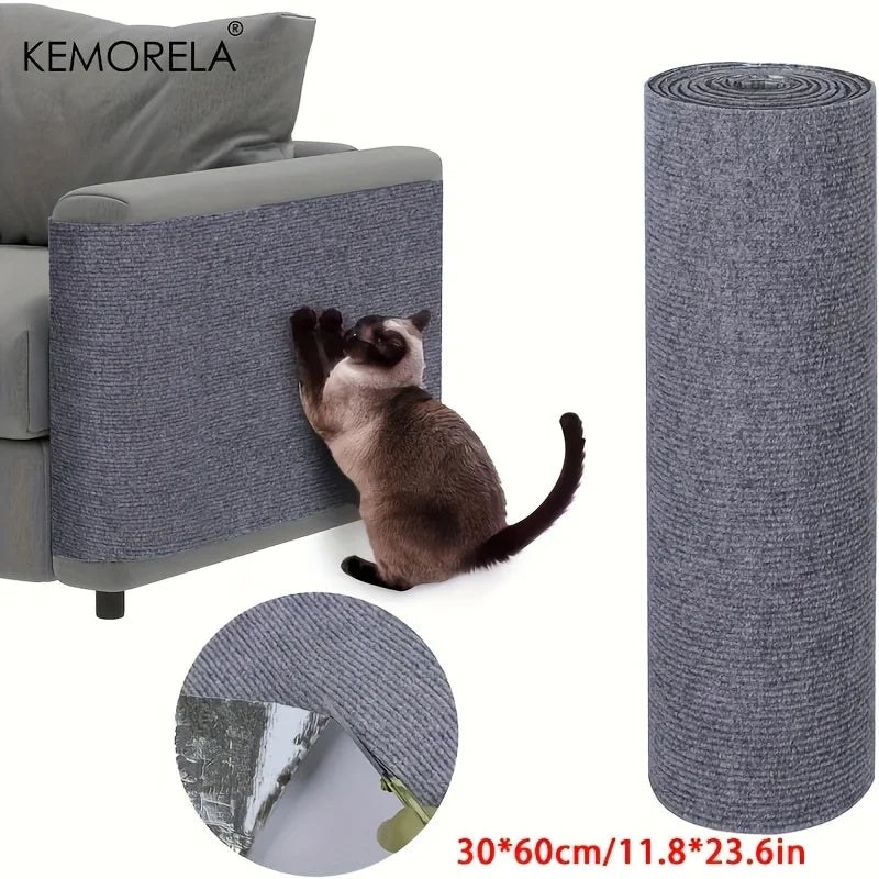 KEMORELA Cat Scratching Mat – Self-Adhesive Furniture Protector