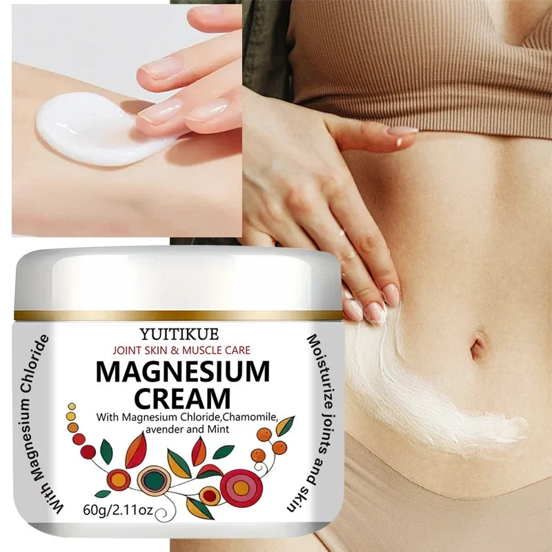 YUITIKUE Magnesium Cream – Deep Hydrating Body Moisturizer