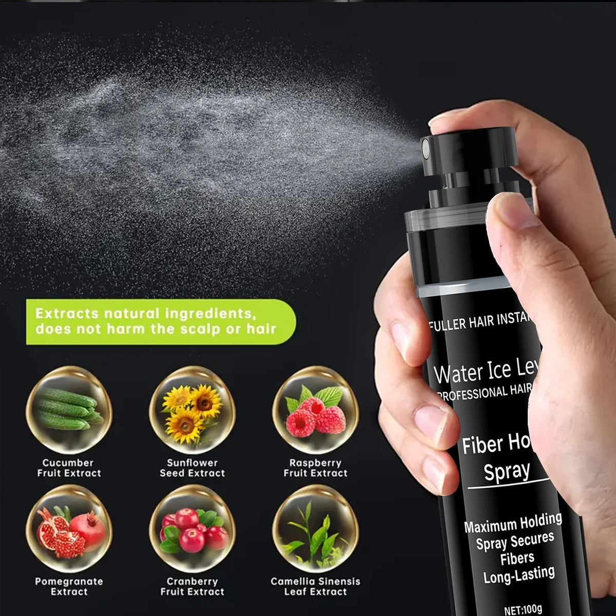 Fiber Spray 100ml – Volume, Texture & Fullness All Hair Types