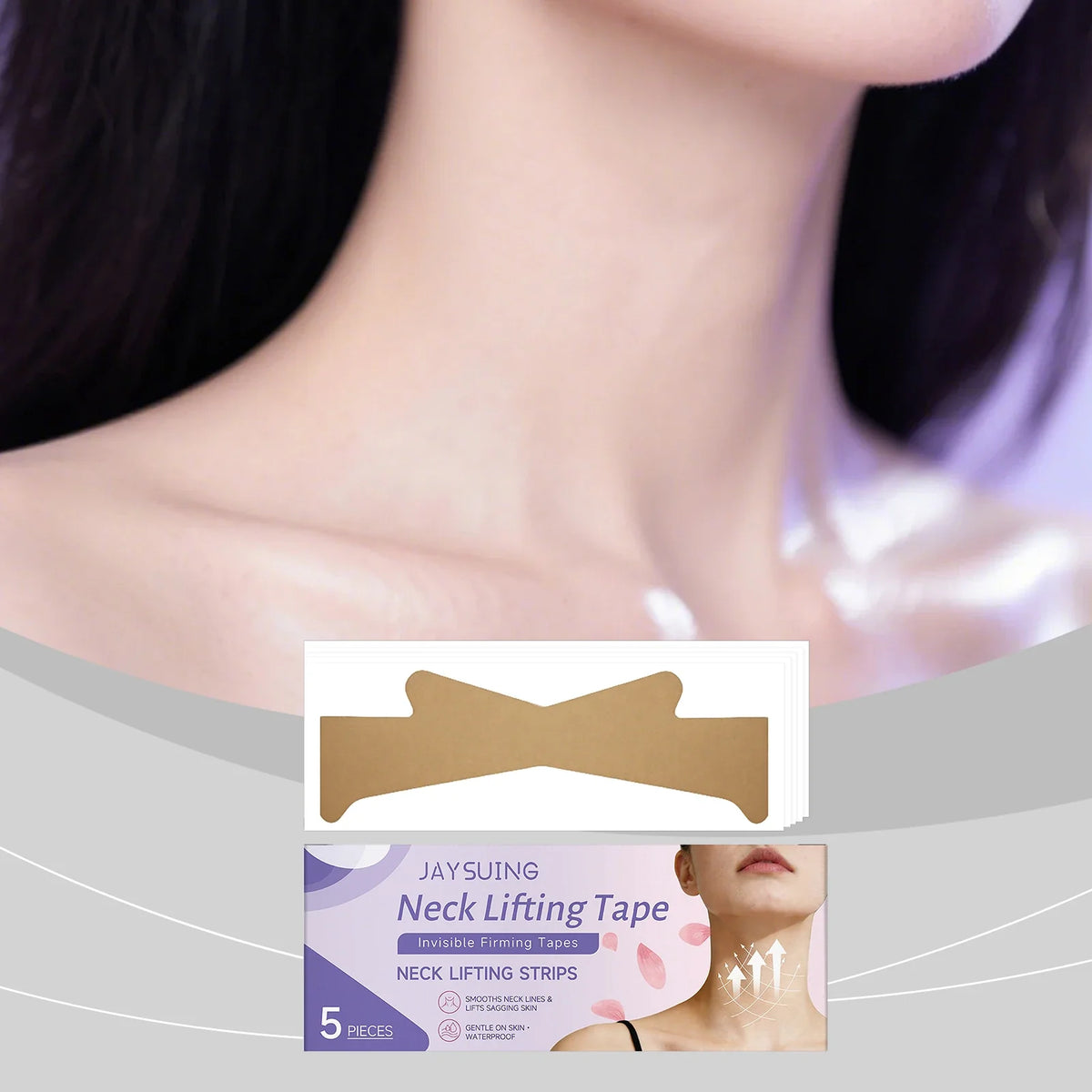 Invisible Neck Care Patch – Moisturizing & Fine Line Smoothing
