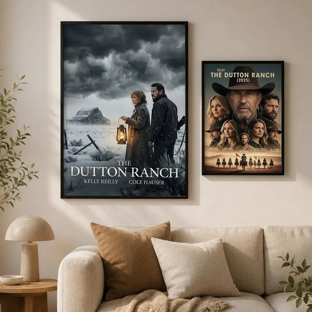 Dutton Ranch Wall Poster – Self-Adhesive HD Decorative Art