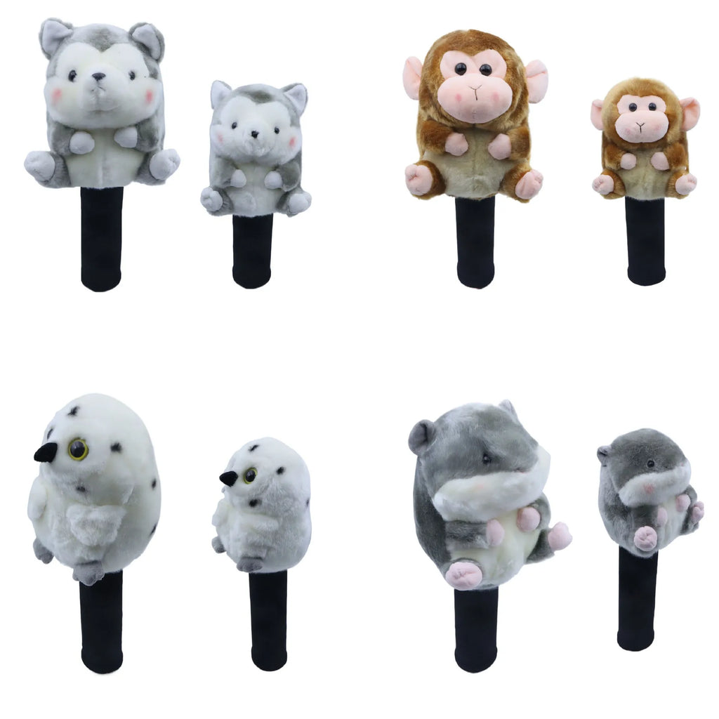 Animal Golf Headcovers for Fairway #3 #5 Woods – Cute Plush Cover