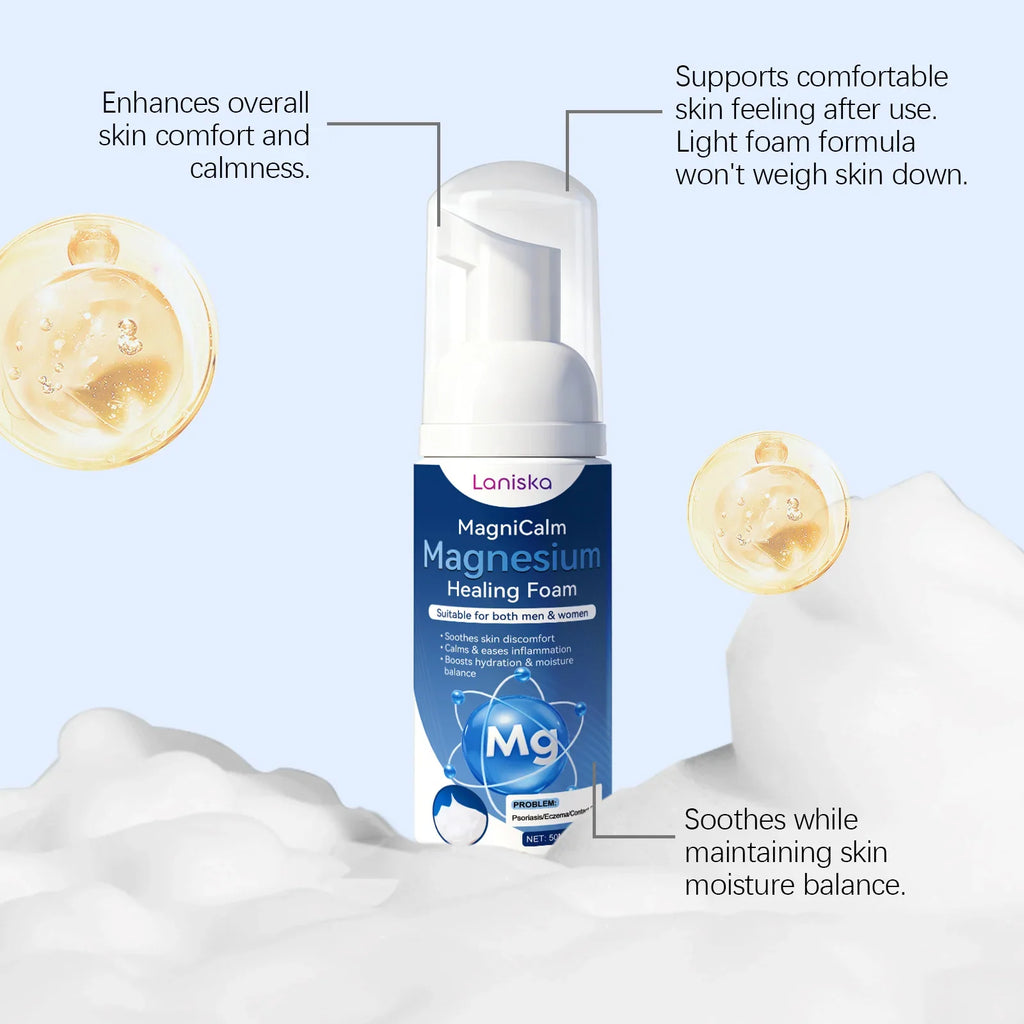 Magnesium Soothing Foam Moisturizing Anti-sensitivity Relieve Redness