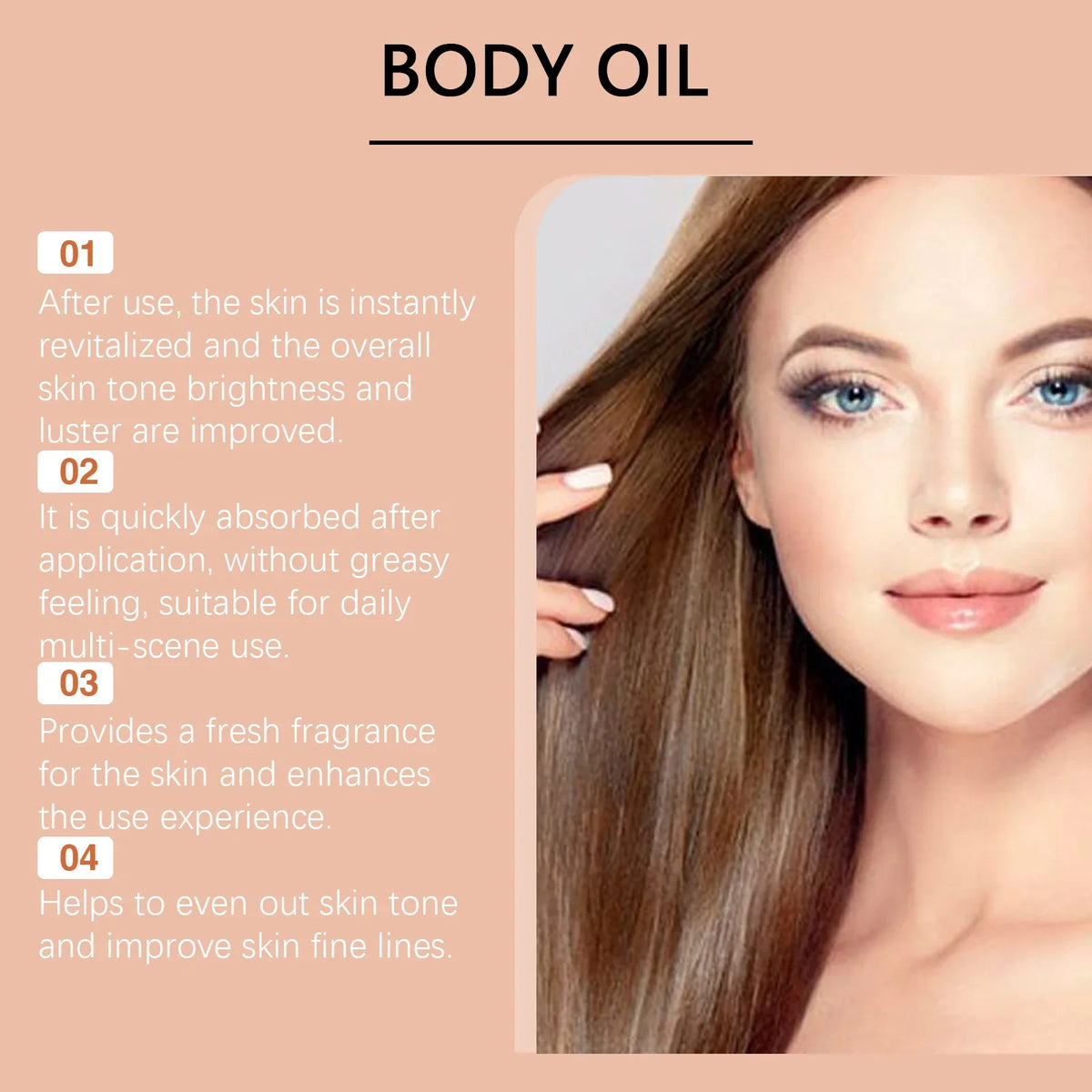 Vitamin C Brightening Body Oil – Hydration & Even Skin Tone