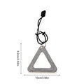 Triangle Reflective Pendant – High Visibility Safety Bike Gear
