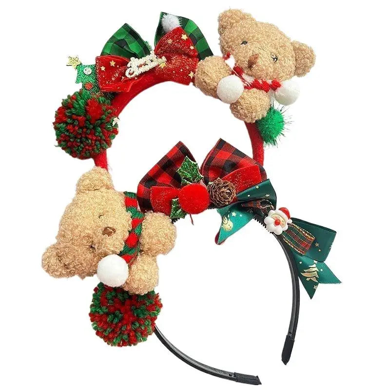 Reindeer Antler Headband with Bells | Christmas Party Accessory