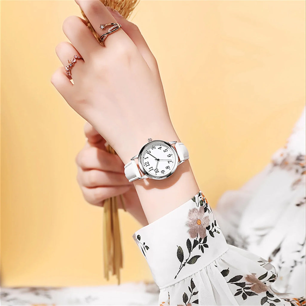 Women's Quartz Watch | Japanese Movement & Leather Strap