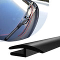 1 7M 5 6Ft Length Car Windshield Cowl Rubber Seal Strip H-shape
