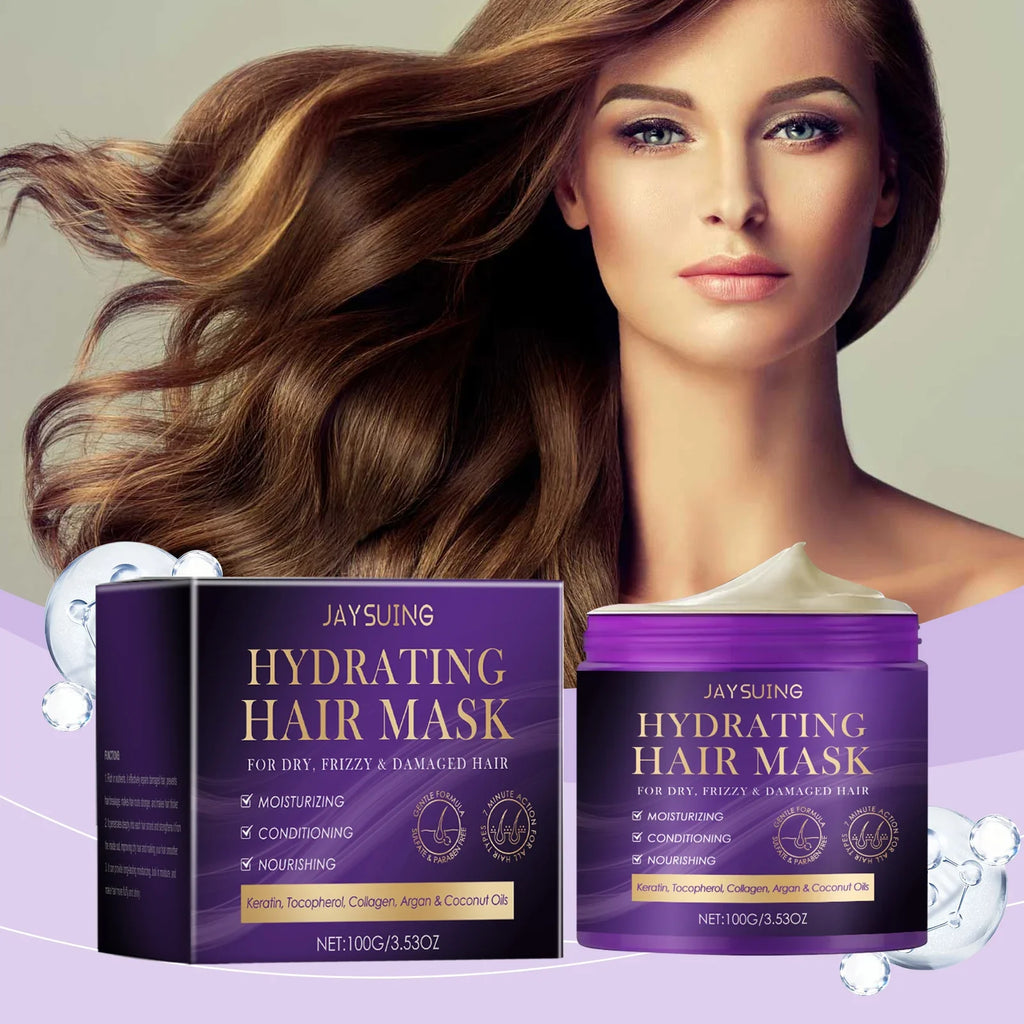 Jaysuing Collagen Hair Mask – Deep Moisture & Repair 100g