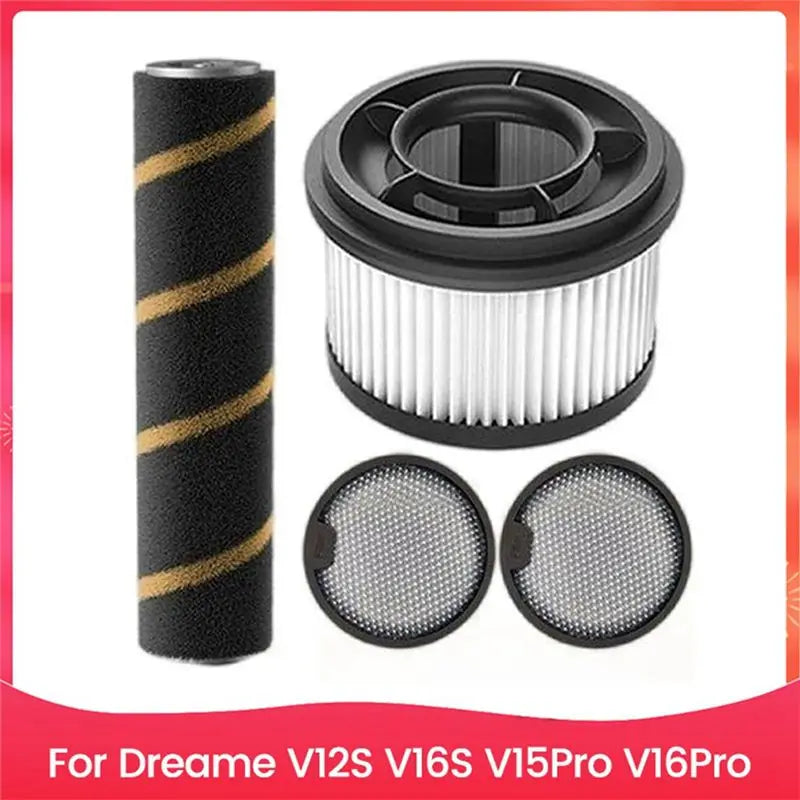 A36T-Vacuum Brush HEPA Filter Replacement Fit Dreame V12S V16S V15pro