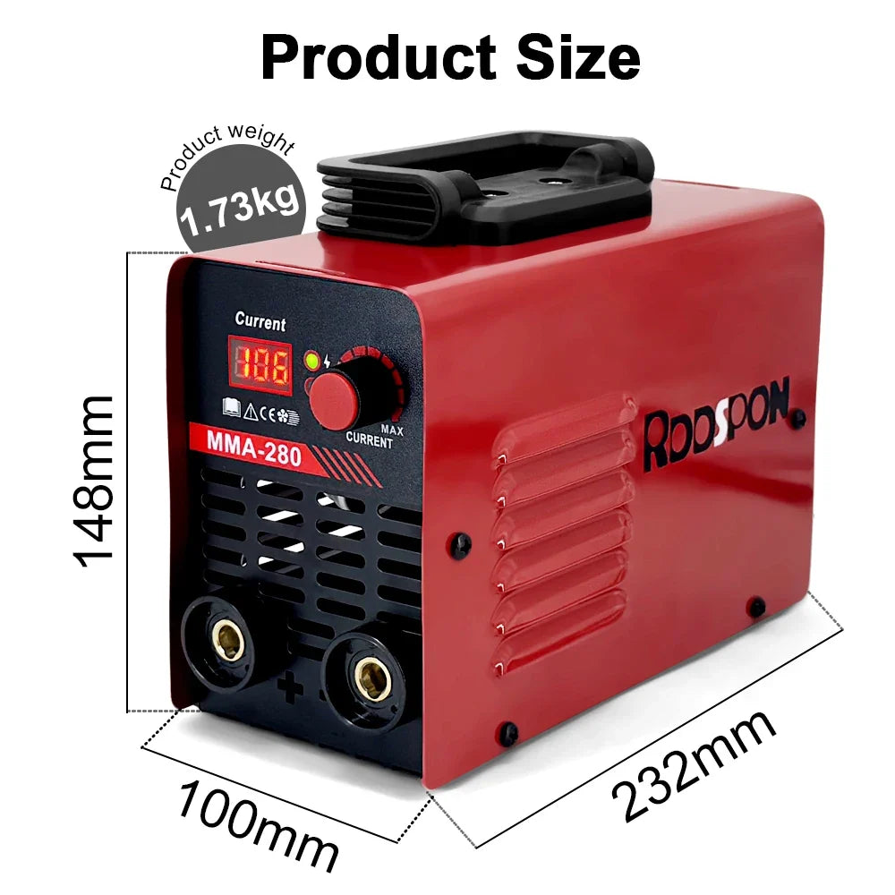 MMA-280 ARC Welder 280A | LED Digital Display Welding Machine