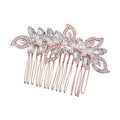 Bridal Rhinestone Pearl Hair Clip & Comb Wedding Accessory