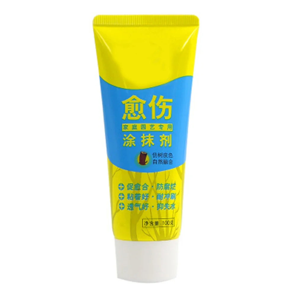 Bonsai Tree Pruning Wound Sealer Paste with Brush – 100g