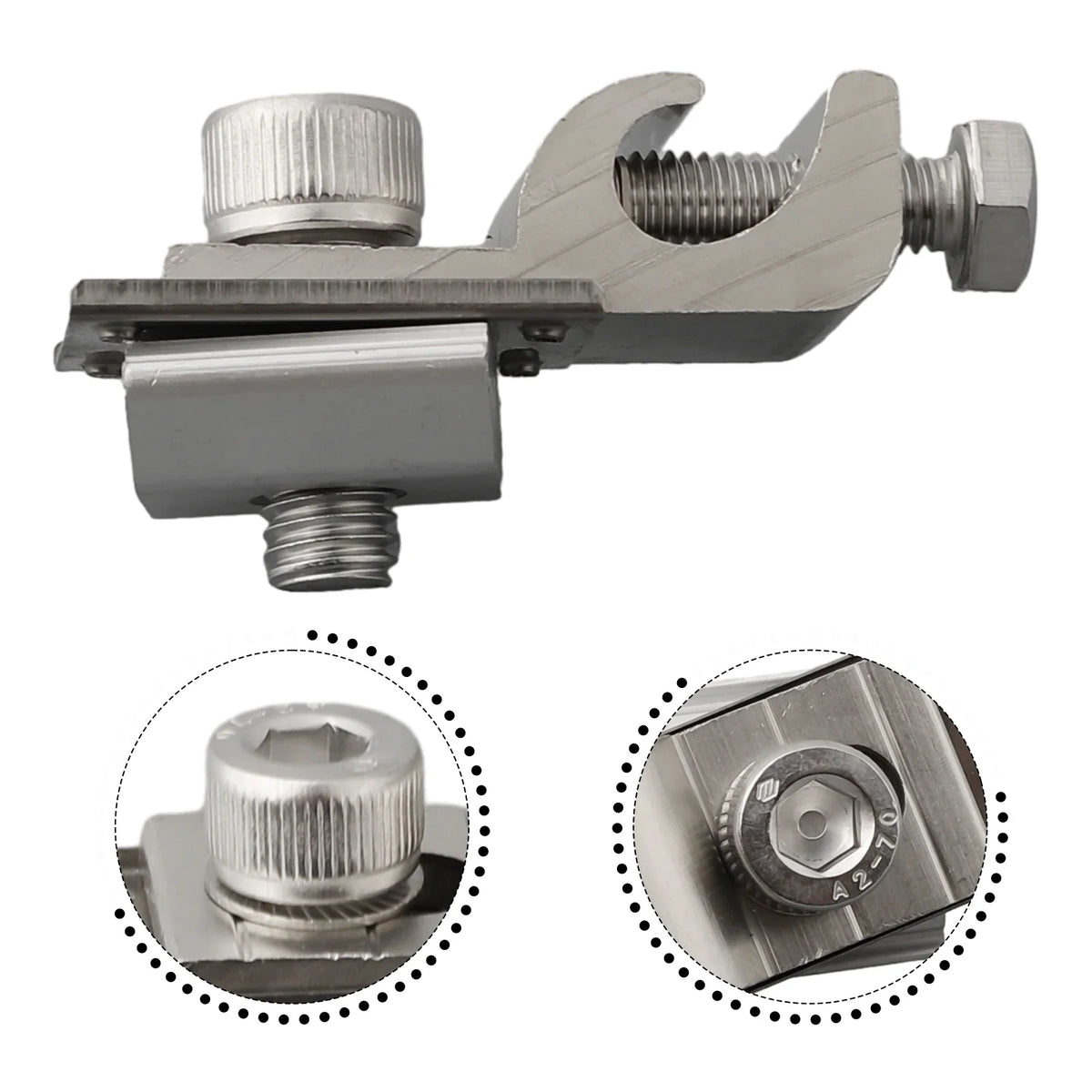 Solar Panel Mounting Bracket Fixing Clips Ground Lugs Fasteners