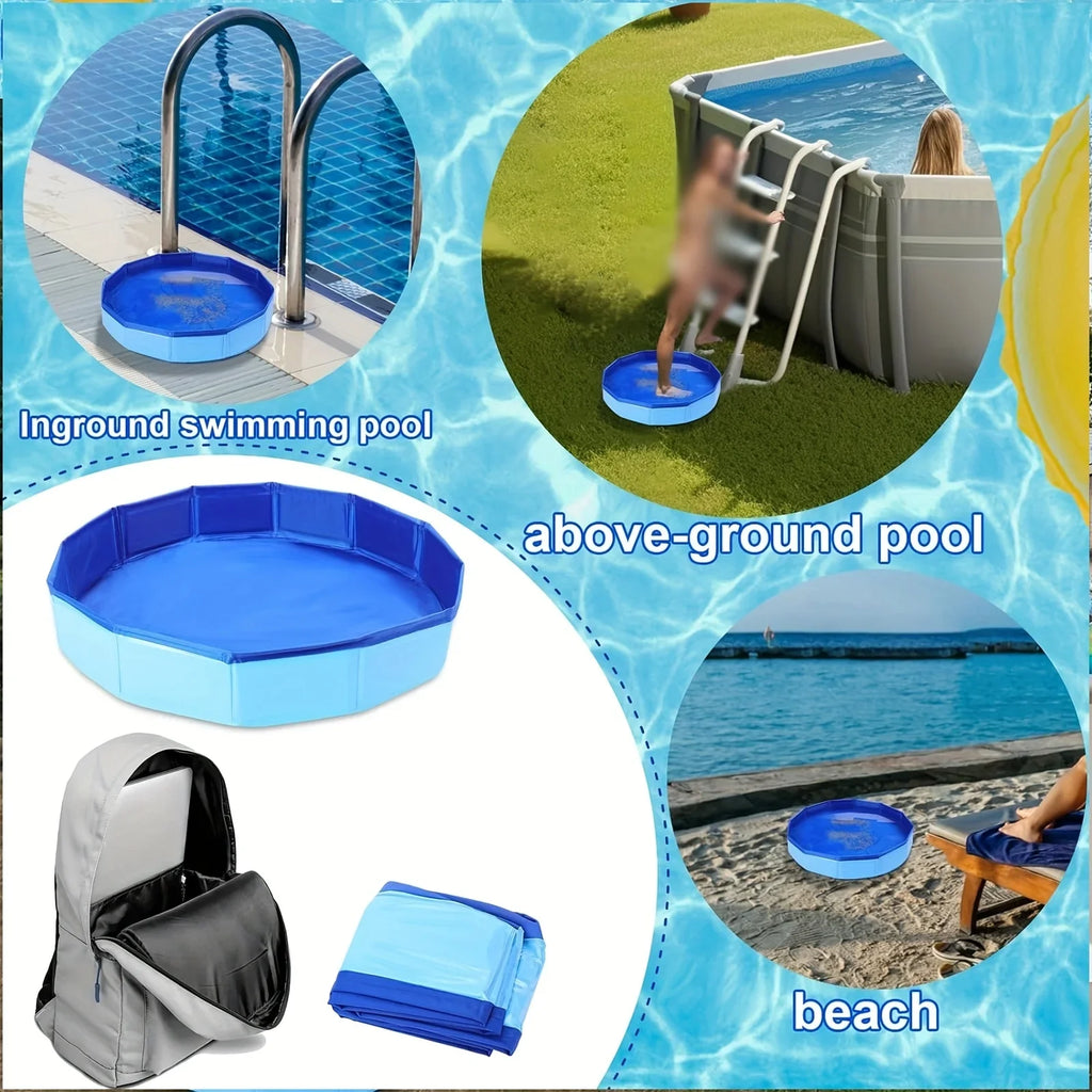 Inflatable Pool Foot Bath Basin | Pool Entry Foot Soak