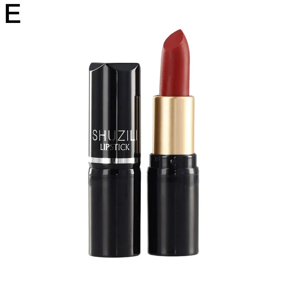 Matte Velvet Lipstick – Waterproof Long-Lasting 12 Shades