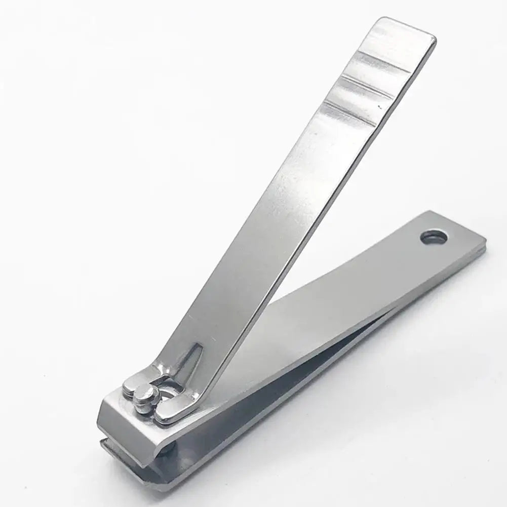 Straight Mouth Steel Nail Trimmer Pedicure Cuticle Clippers Care Tools