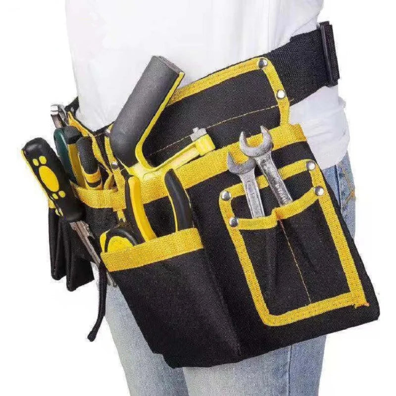Oxford Cloth Electrician Tool Bag – Waist Belt Pouch Organizer