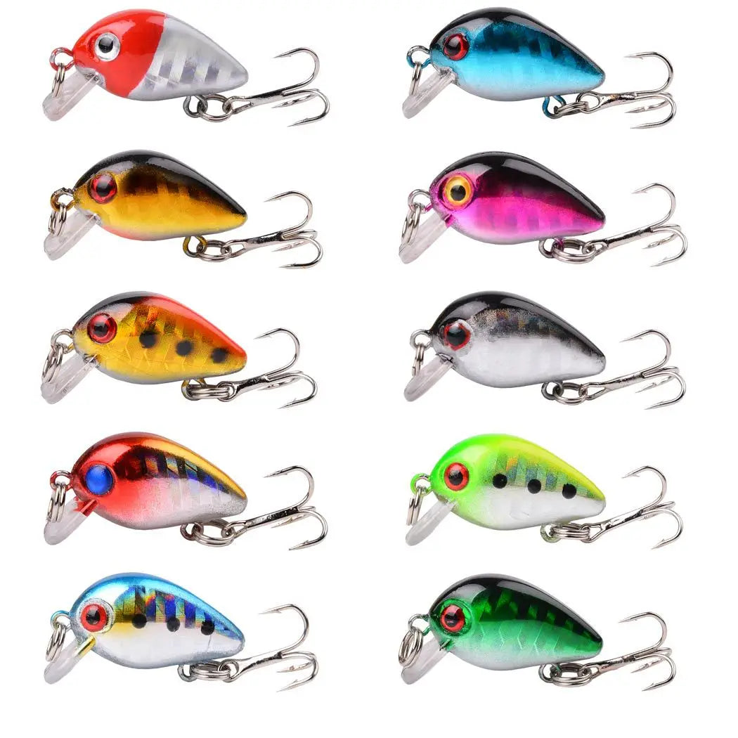 2026 Mini Biomimetic Hard Bait Random 3 5 Mixed Crank Fishing Lure