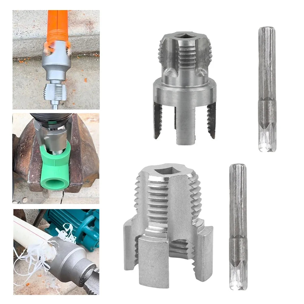 PPR PVC Pipe Thread Tapping Tool 20mm & 25mm – 2-Pack