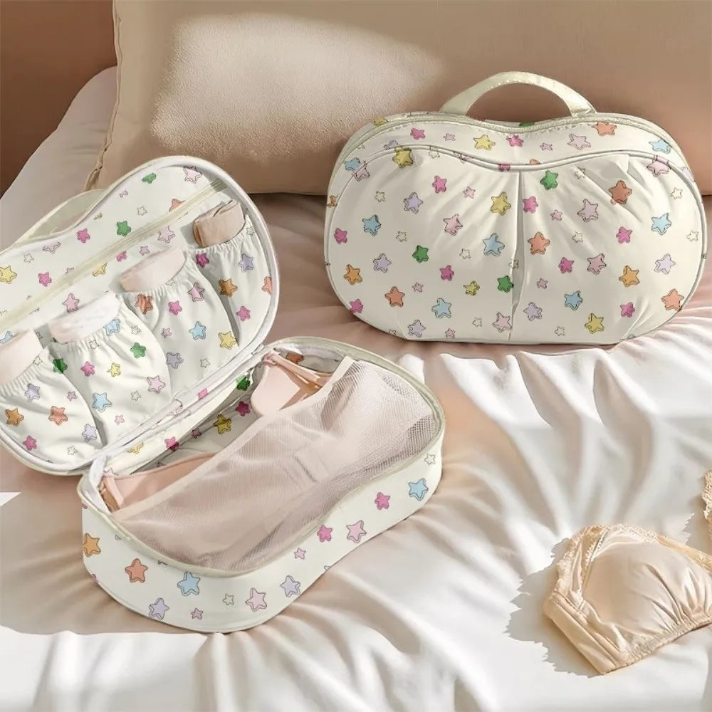 3-in-1 Underwear Packing Cube | Bra, Socks & Lingerie Organizer