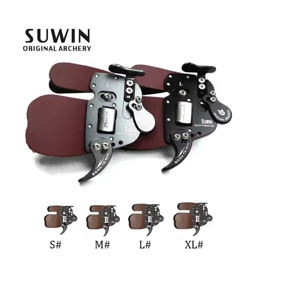 Decut Suwin Archery Finger Guard Bow Shooting Protection Tab Left