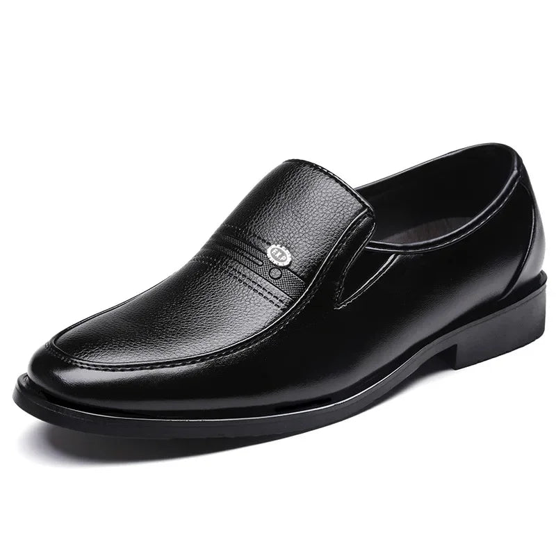 YBQJOO Men's Slip-On Loafers – Business Casual Flat Shoes