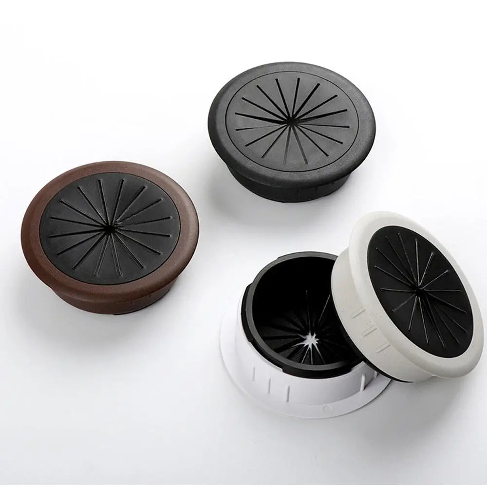 Practical Organizer Buckle Line Office Wire Hole Cover Computer