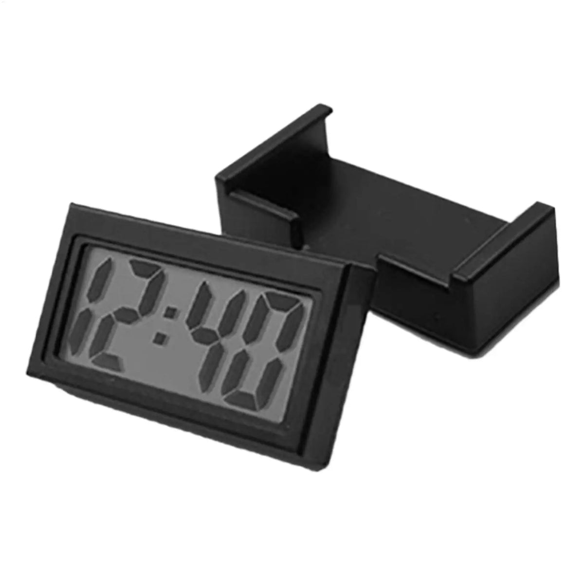 Adhesive Digital Watch Car Clock Small Stick LED Electronic Dashboard