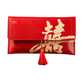 Chinese New Year Red Envelope Hongbao | PU Leather & Cloth