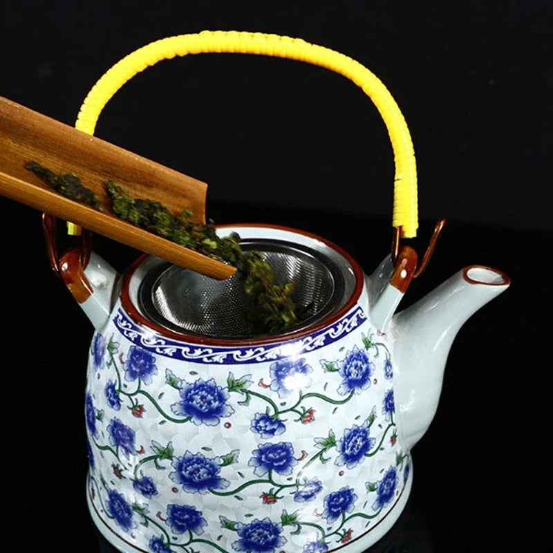 Household Kitchen Reusable Stainless Steel Mesh Tea Infuser Strainer