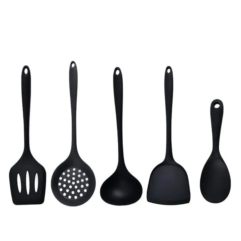 Silicone Kitchen Utensil Food-grade Including Soup Ladle Spatula Rice