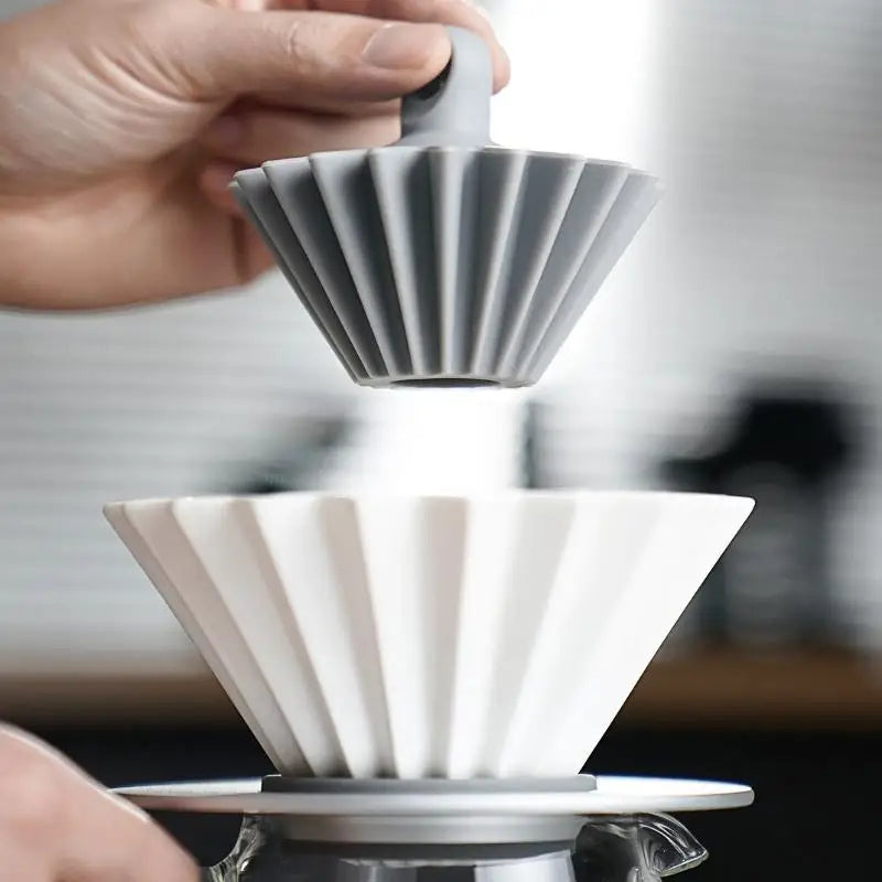 Clear Pour Over Coffee Dripper | Shatterproof BPA-Free PC