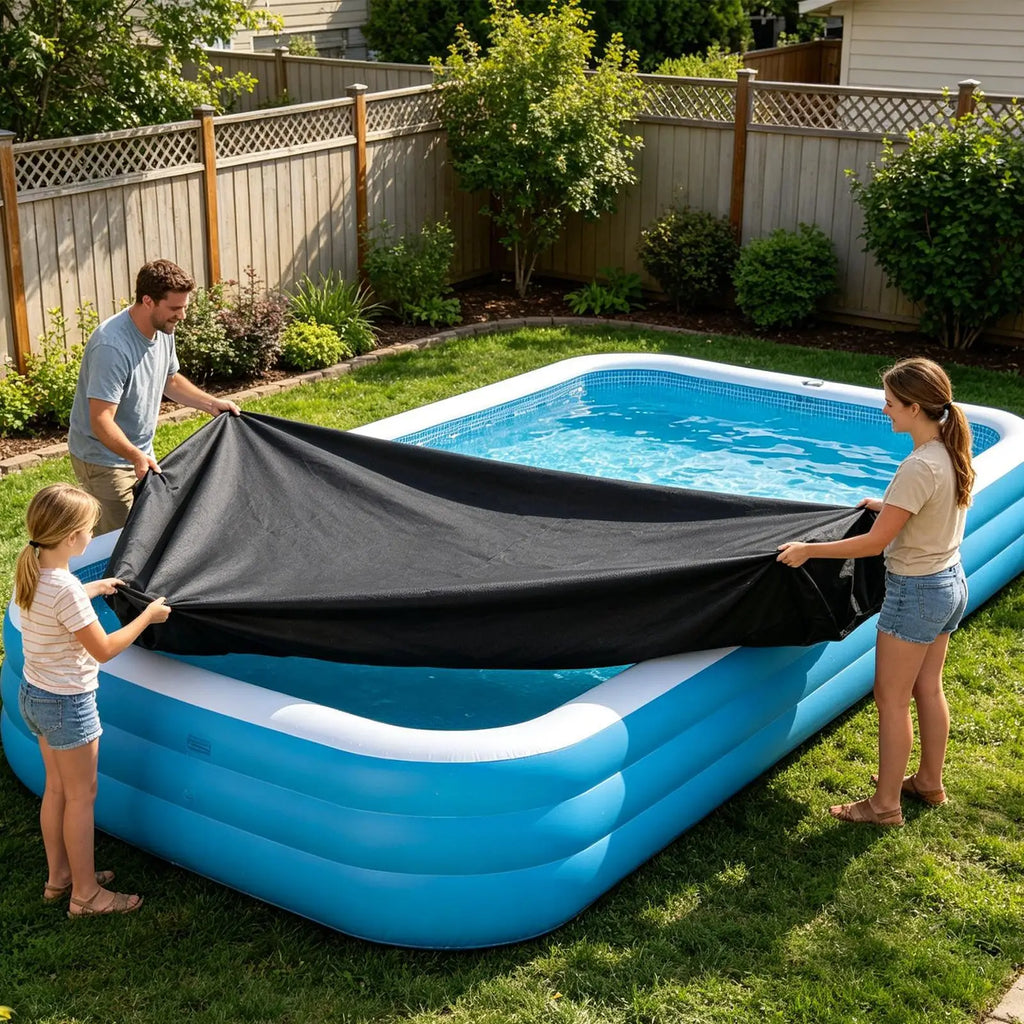 Waterproof Pool Cover for Inflatable Pools – All-Season UV Guard