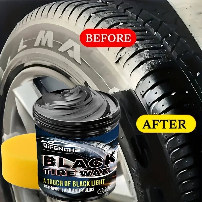 Car Tire Shine Wax – Blackening & Long-Lasting Protection