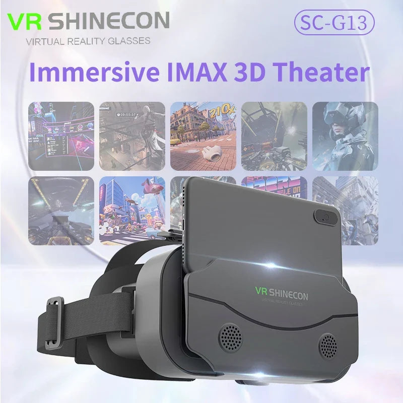 3D VR Headset Goggles for iPhone & Android | 110° FOV