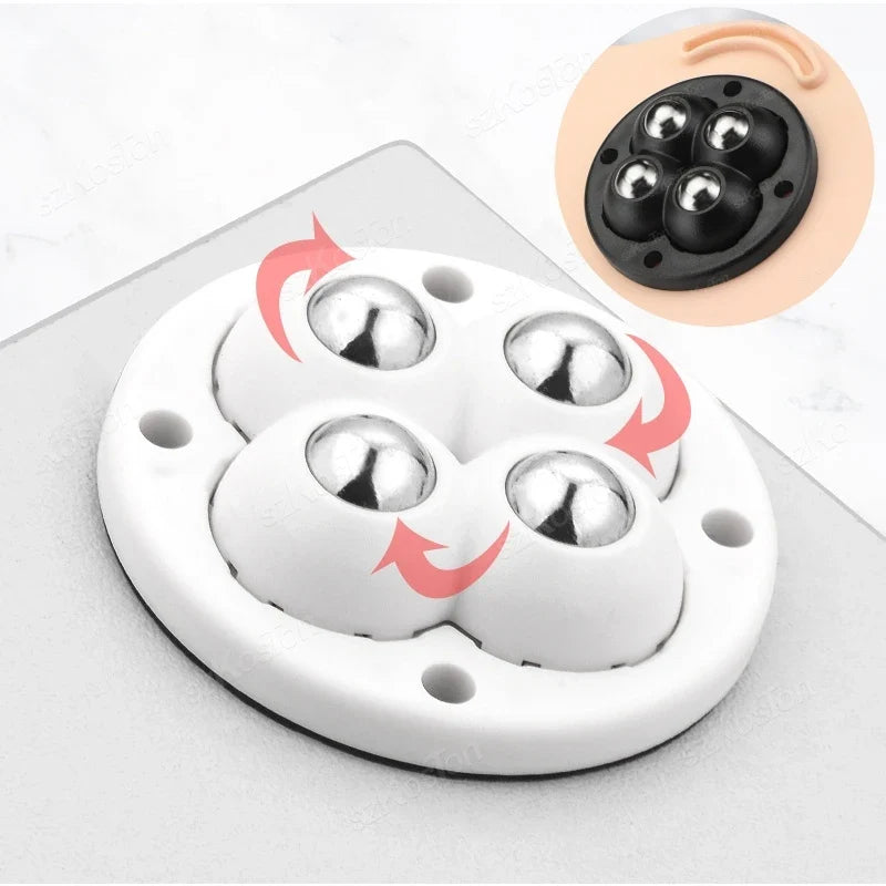 Non Punching Adhesive Furniture Ball Universal Pulley Household