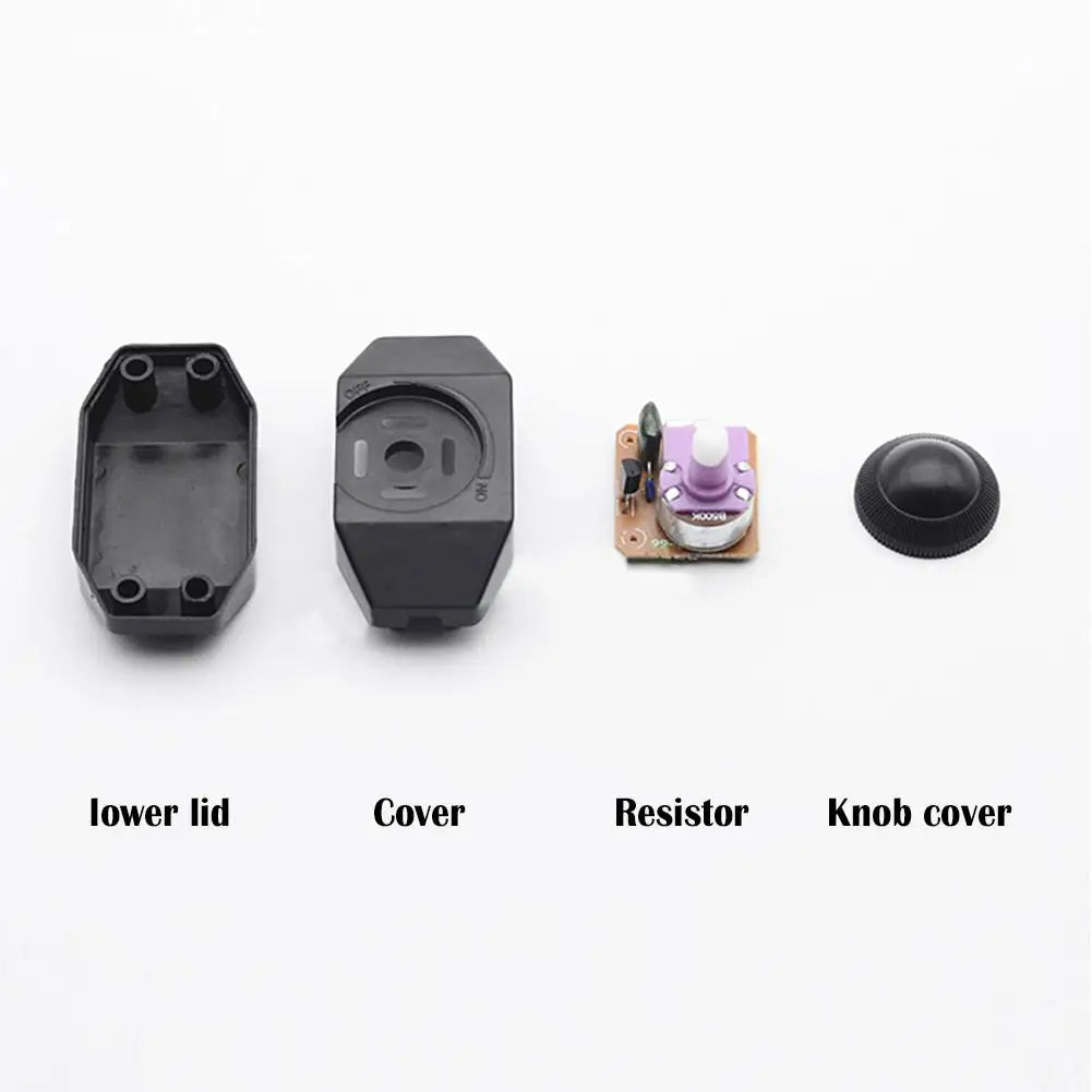 LED Lamp Dimmer Switch – Adjustable Knob Light Controller 220V