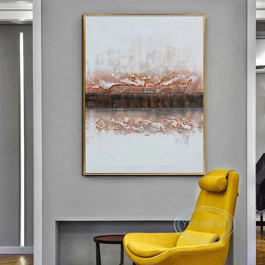 Handmade Abstract Oil Painting on Canvas | Modern Wall Art