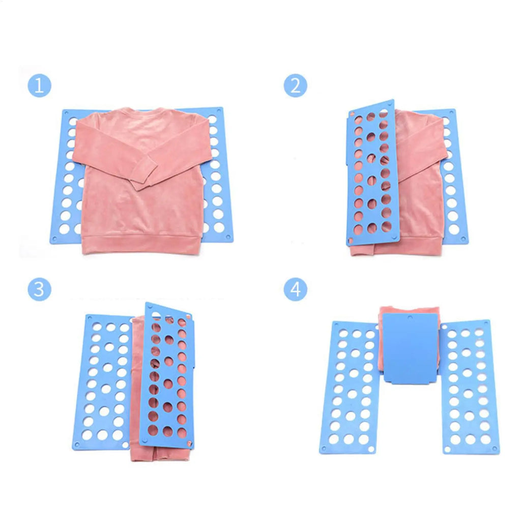 T-Shirt Folding Board – Fast Foldable Clothes Laundry Organizer