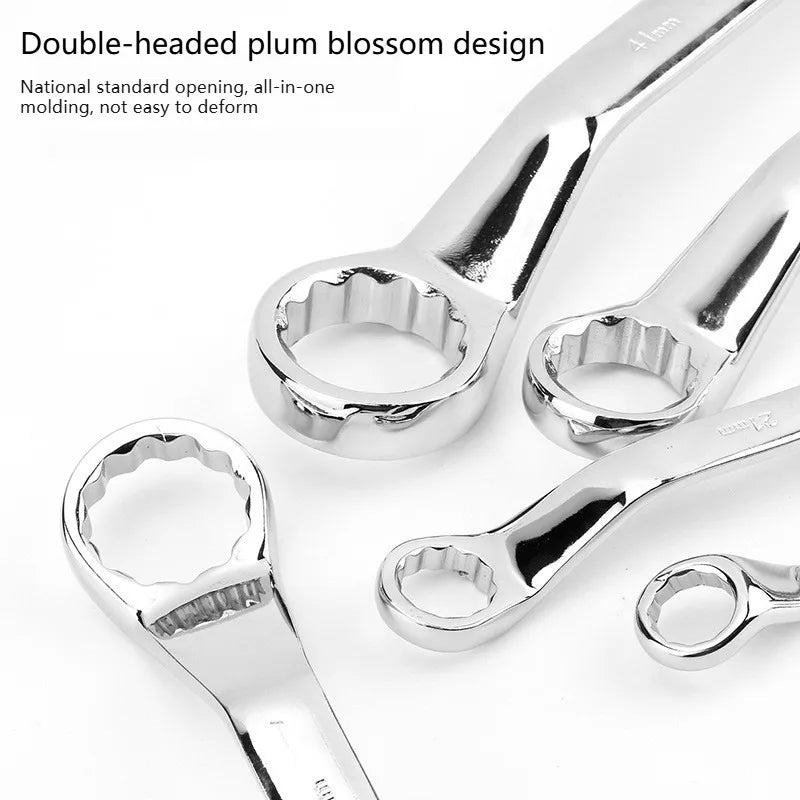 Double End Offset Ring Spanner – Chrome Vanadium Steel Wrench
