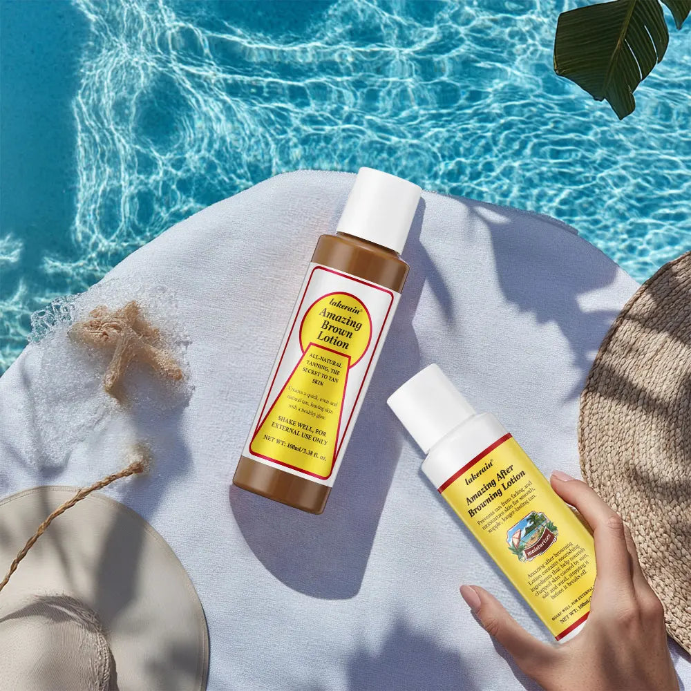 Bronze Tanning Booster Lotion – Waterproof, Coconut, 100ml