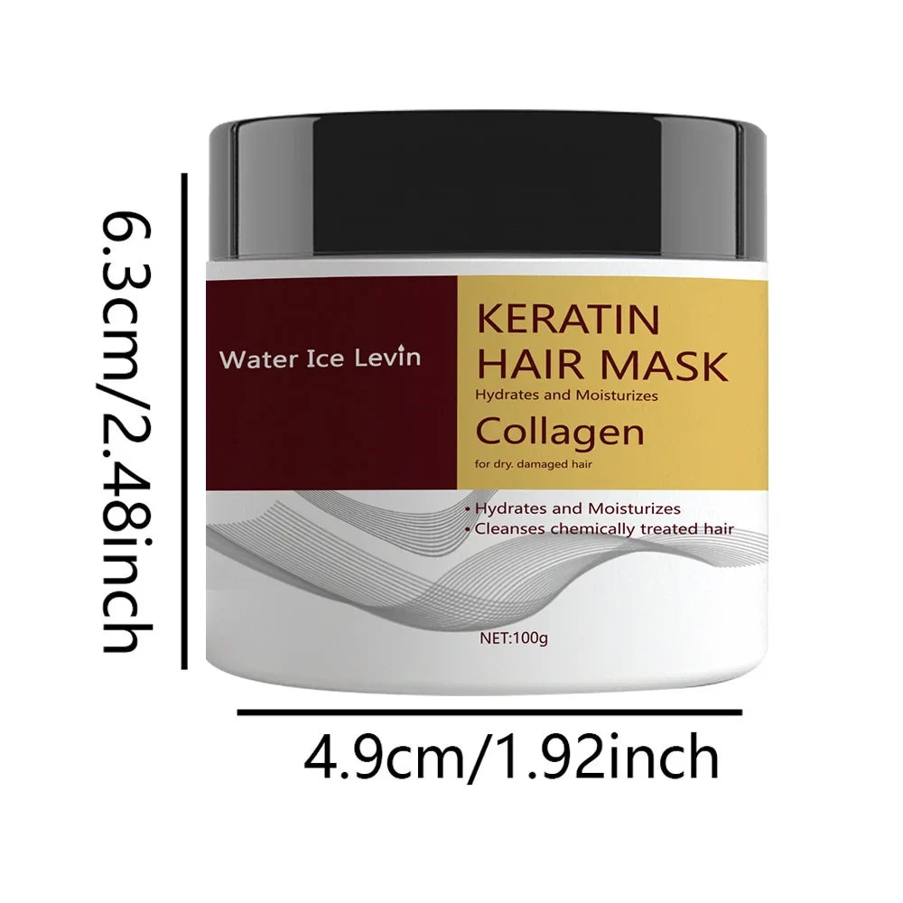 Collagen & Keratin Hair Mask with Coconut Oil – 100g