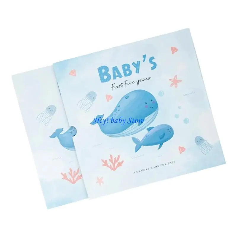 Baby Memory Book – Milestone Journal, Scrapbook & Photo Album