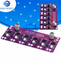 6-Channel 1A Lithium Battery Charging Module – DC 5V PCB Board