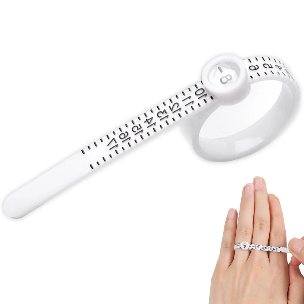 Professional Ring Sizer Tool with Magnifying Window | US 1–17