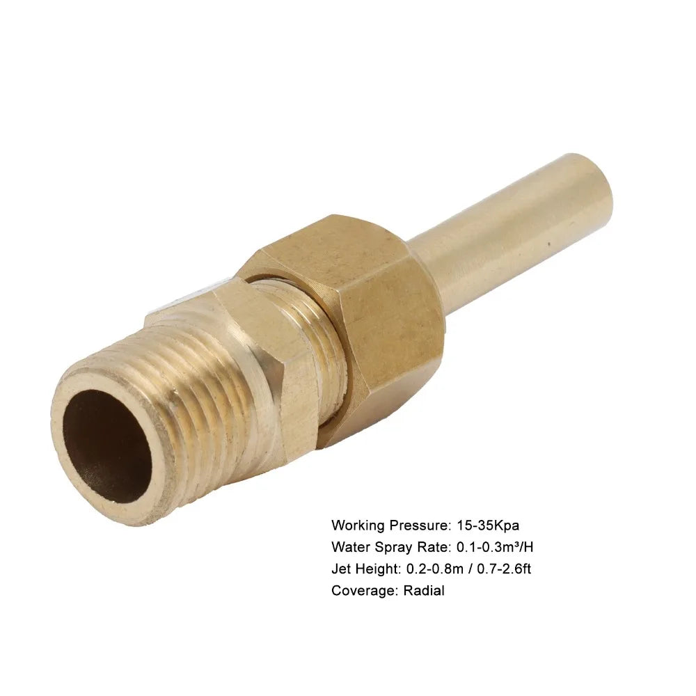 10-Pack Brass Fountain Nozzle Spray Heads G1/8 & G1/4 Thread