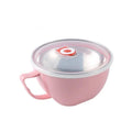 Stainless Steel Bowl with Handle – Anti-Scald Noodle Bowl