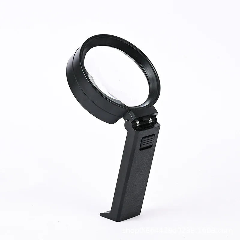 Handheld LED Magnifying Glass – Reading & Coin Magnifier